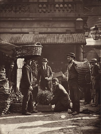 Covent Garden Labourers by John Thomson